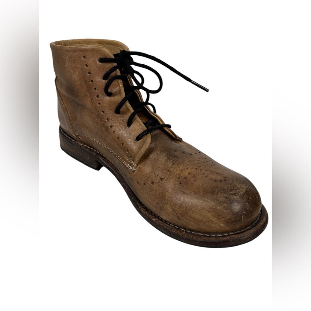 Bed Stu Brown Combat & Moto Boots - Picture 13 of 16